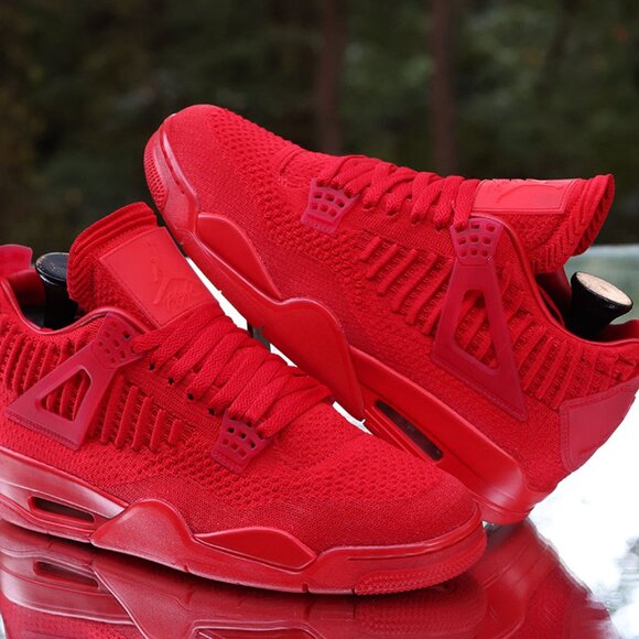 Air Jordan 4 Retro Flyknit University Red - Picture 7 of 15